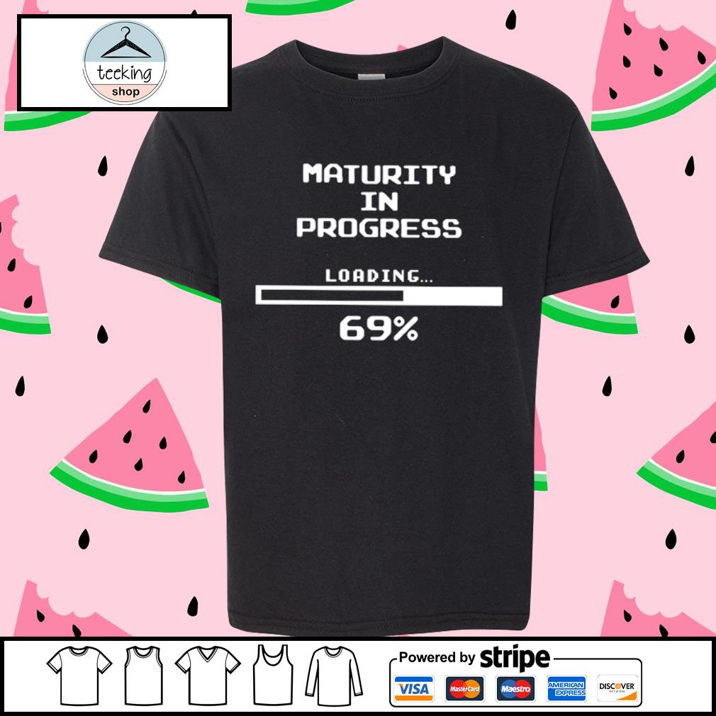 Awesome maturity In Progress Loading 69% New Shirt