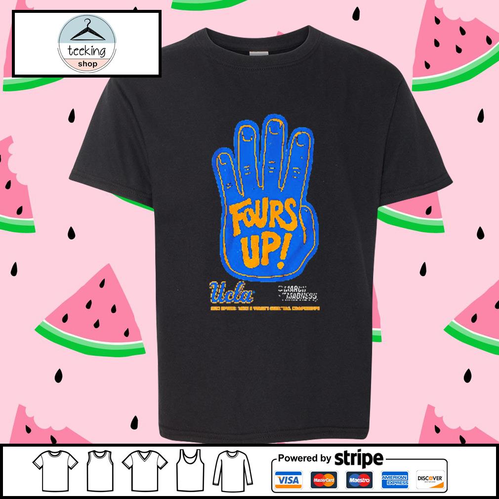 Original fours Up UCLA Basketball March Madness 2023 Shirt