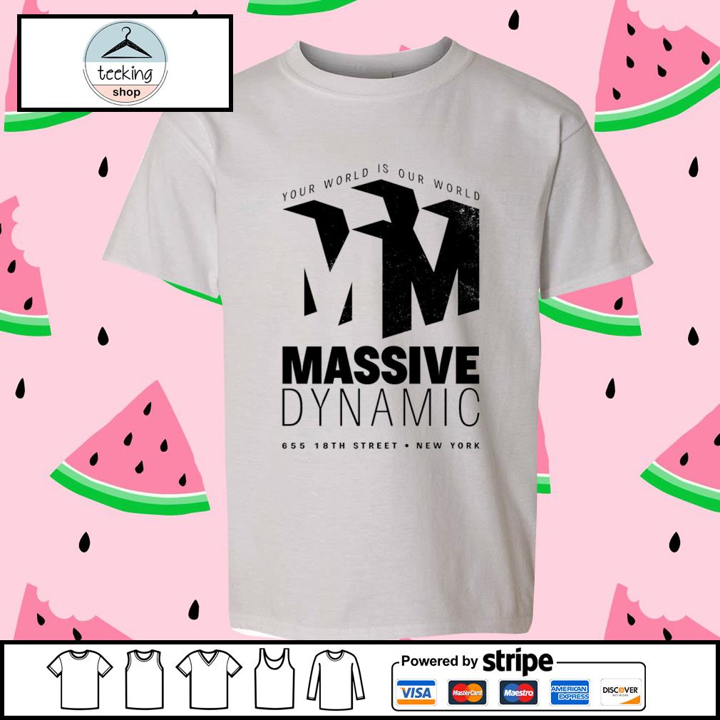 Top claireMax Your World Is Our World Massive Dynamic Shirt